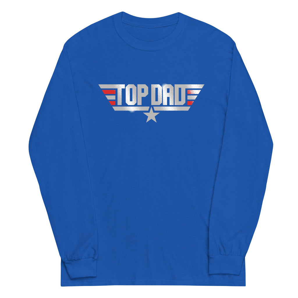 Top Dad Unisex Long Sleeve Tee Hoodie, Sweatshirt | CoreVibeTees.com (Image 4)