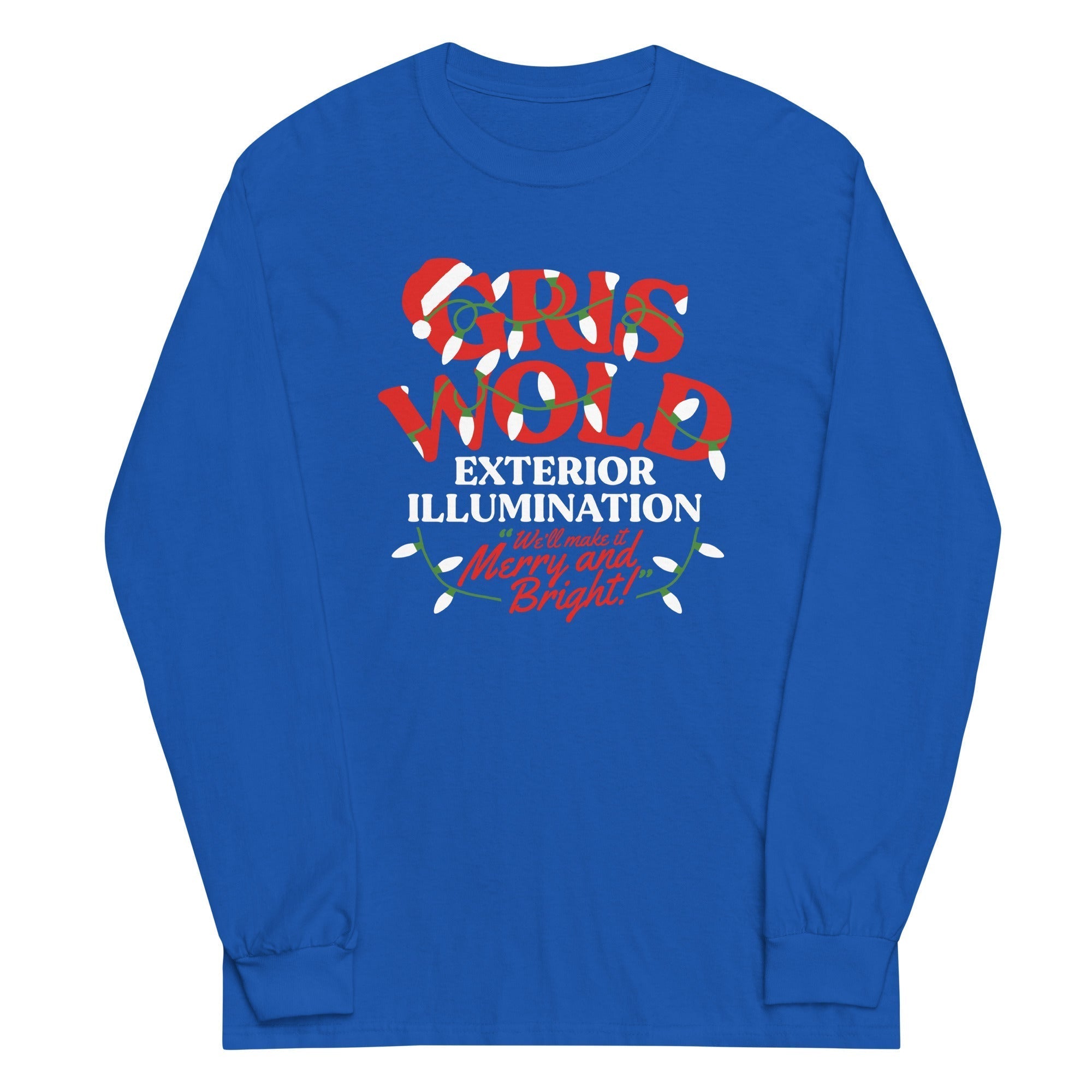 Griswold Exterior Illumination Unisex Long Sleeve Tee Hoodie, Sweatshirt | CoreVibeTees.com (Image 3)