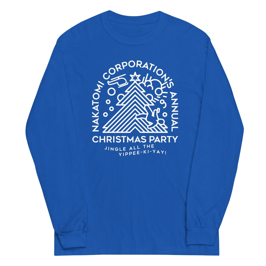 Nakatomi Christmas Party Unisex Long Sleeve Tee Hoodie, Sweatshirt | CoreVibeTees.com (Image 5)