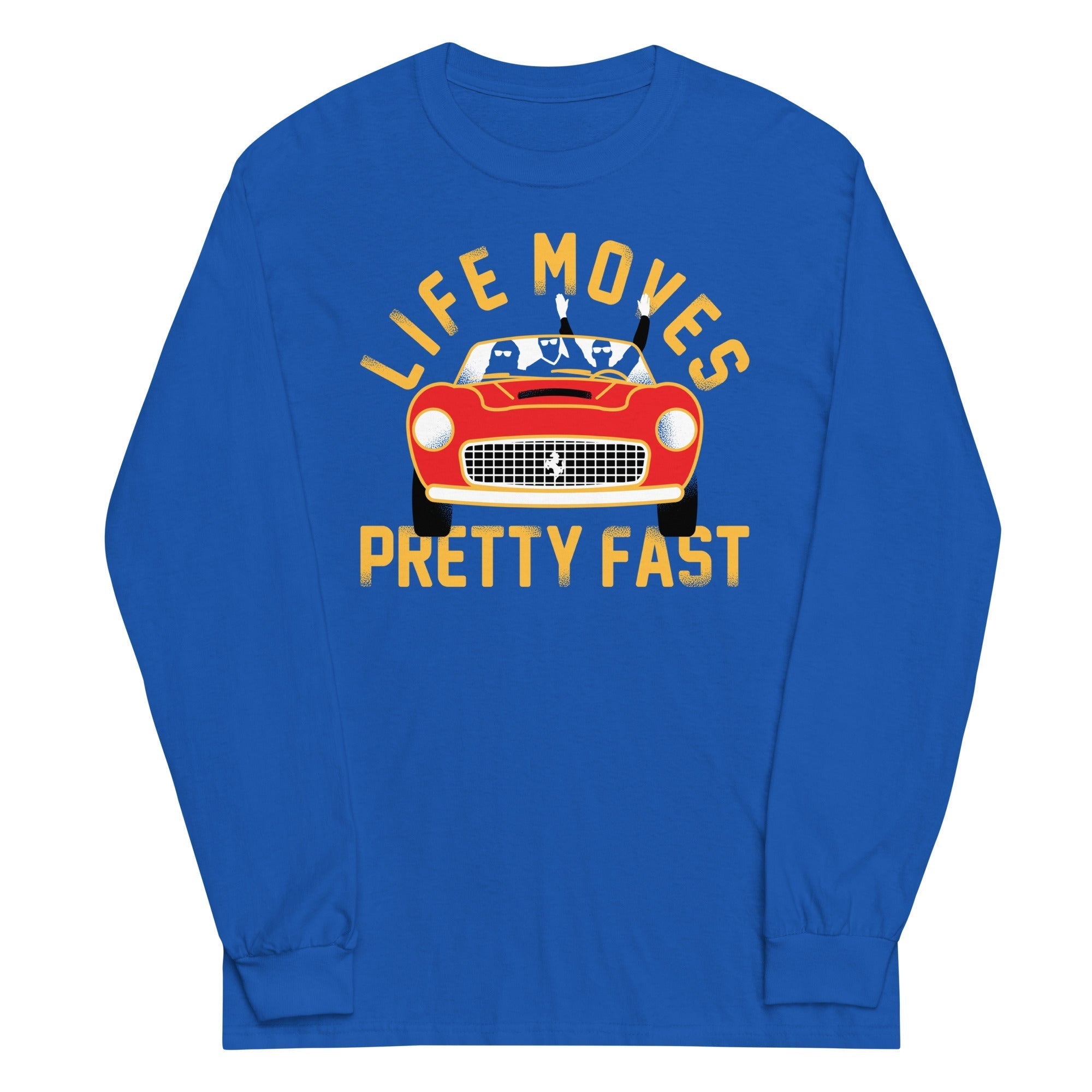 Life Moves Pretty Fast Unisex Long Sleeve Tee Hoodie, Sweatshirt | CoreVibeTees.com (Image 2)