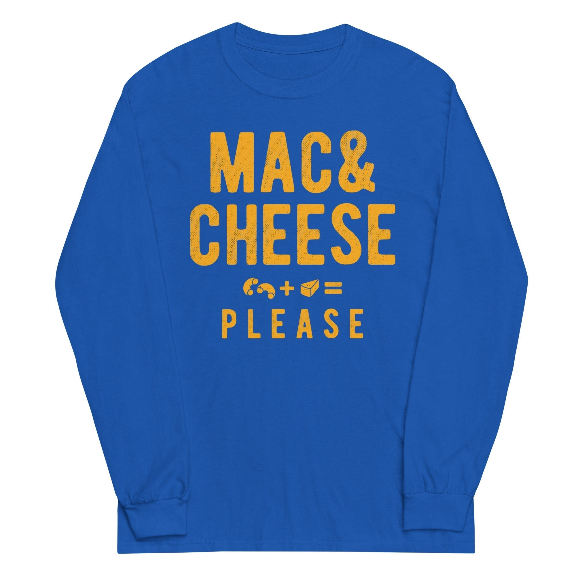 Mac And Cheese Please Unisex Long Sleeve Tee Hoodie, Sweatshirt | CoreVibeTees.com (Image 4)