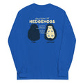 Anatomy Of Hedgehogs Unisex Long Sleeve Tee Hoodie, Sweatshirt | CoreVibeTees.com (Image 1)