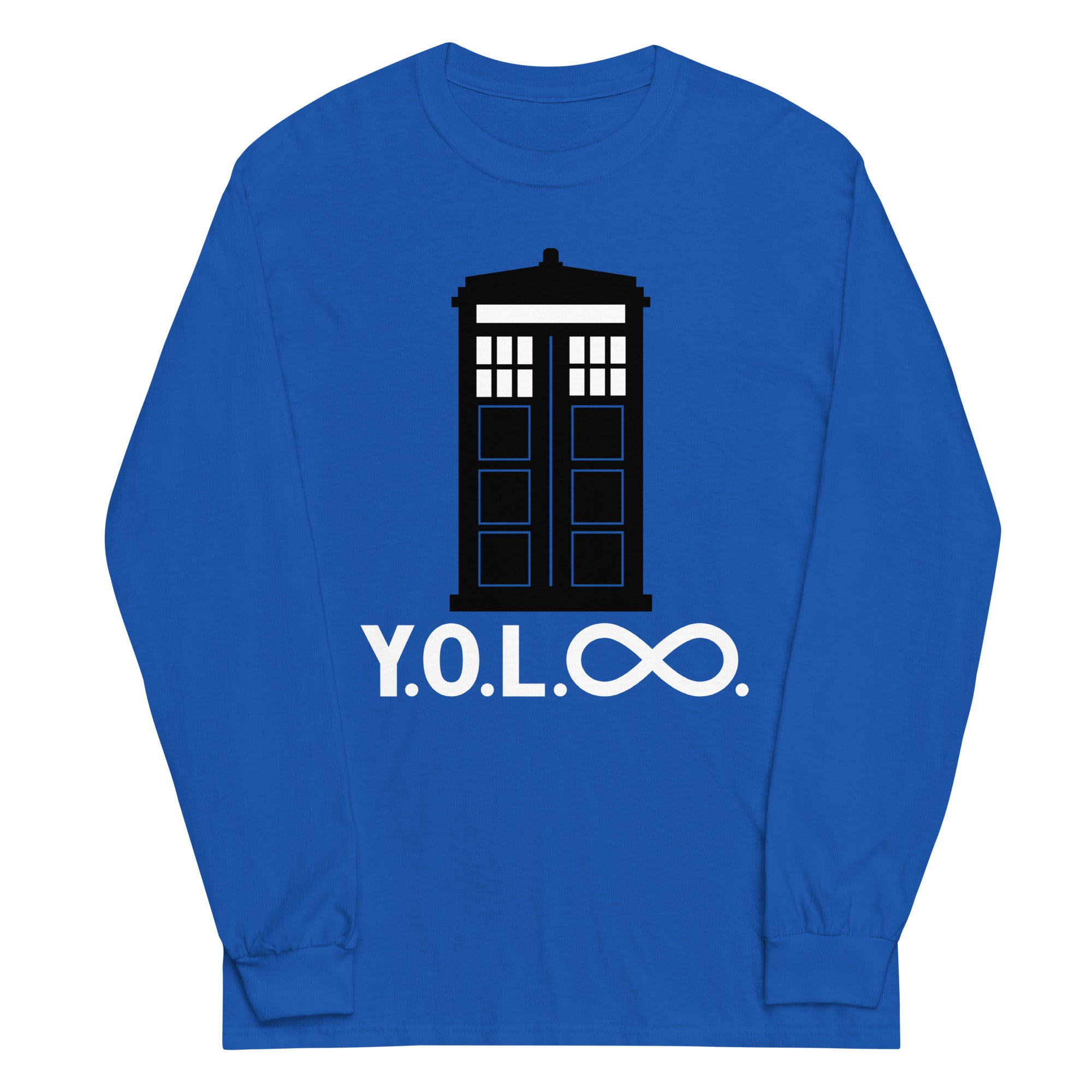 YOL Infinity Unisex Long Sleeve Tee Hoodie, Sweatshirt | CoreVibeTees.com (Image 1)