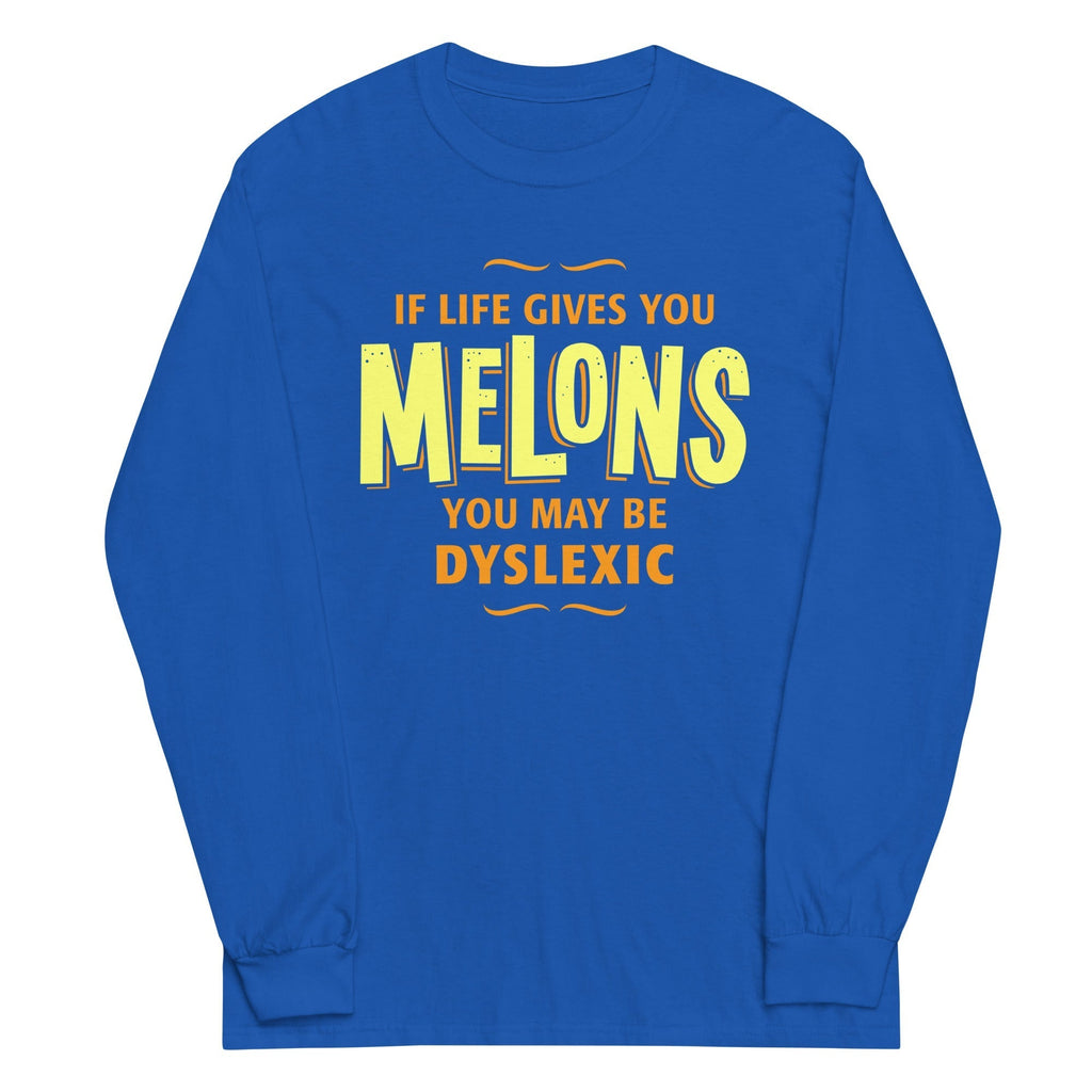 If Life Gives You Melons Unisex Long Sleeve Tee Hoodie, Sweatshirt | CoreVibeTees.com (Image 1)