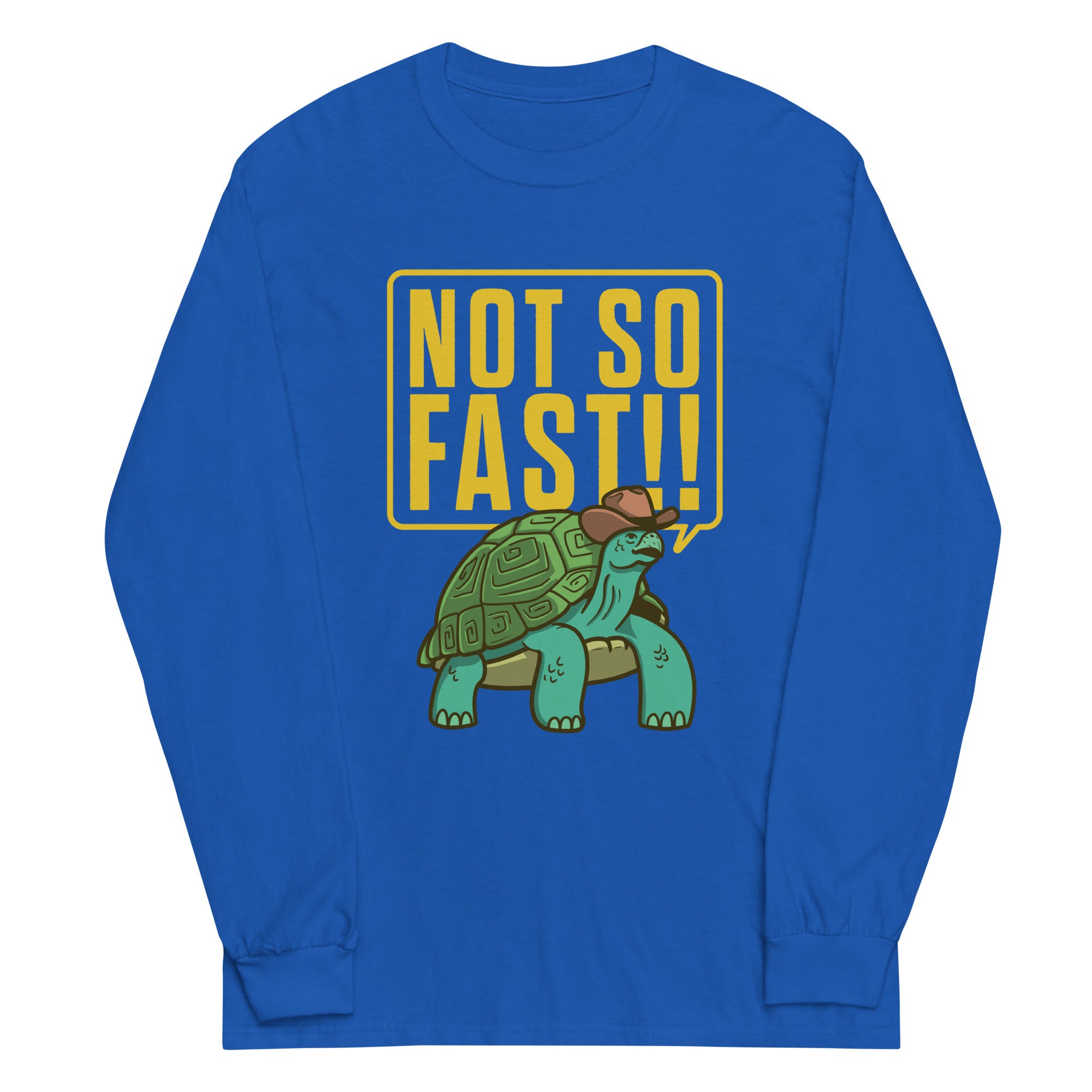 Not So Fast!! Unisex Long Sleeve Tee Hoodie, Sweatshirt | CoreVibeTees.com (Image 5)