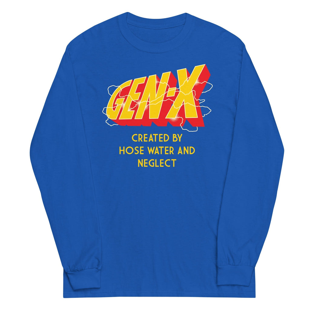 Gen-X Unisex Long Sleeve Tee Hoodie, Sweatshirt | CoreVibeTees.com (Image 5)