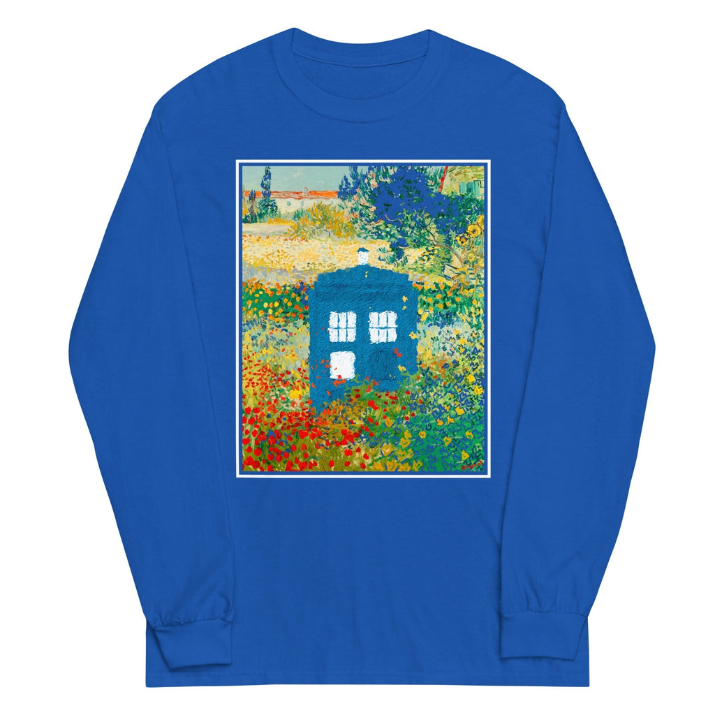 Garden In Bloom Unisex Long Sleeve Tee Hoodie, Sweatshirt | CoreVibeTees.com (Image 5)