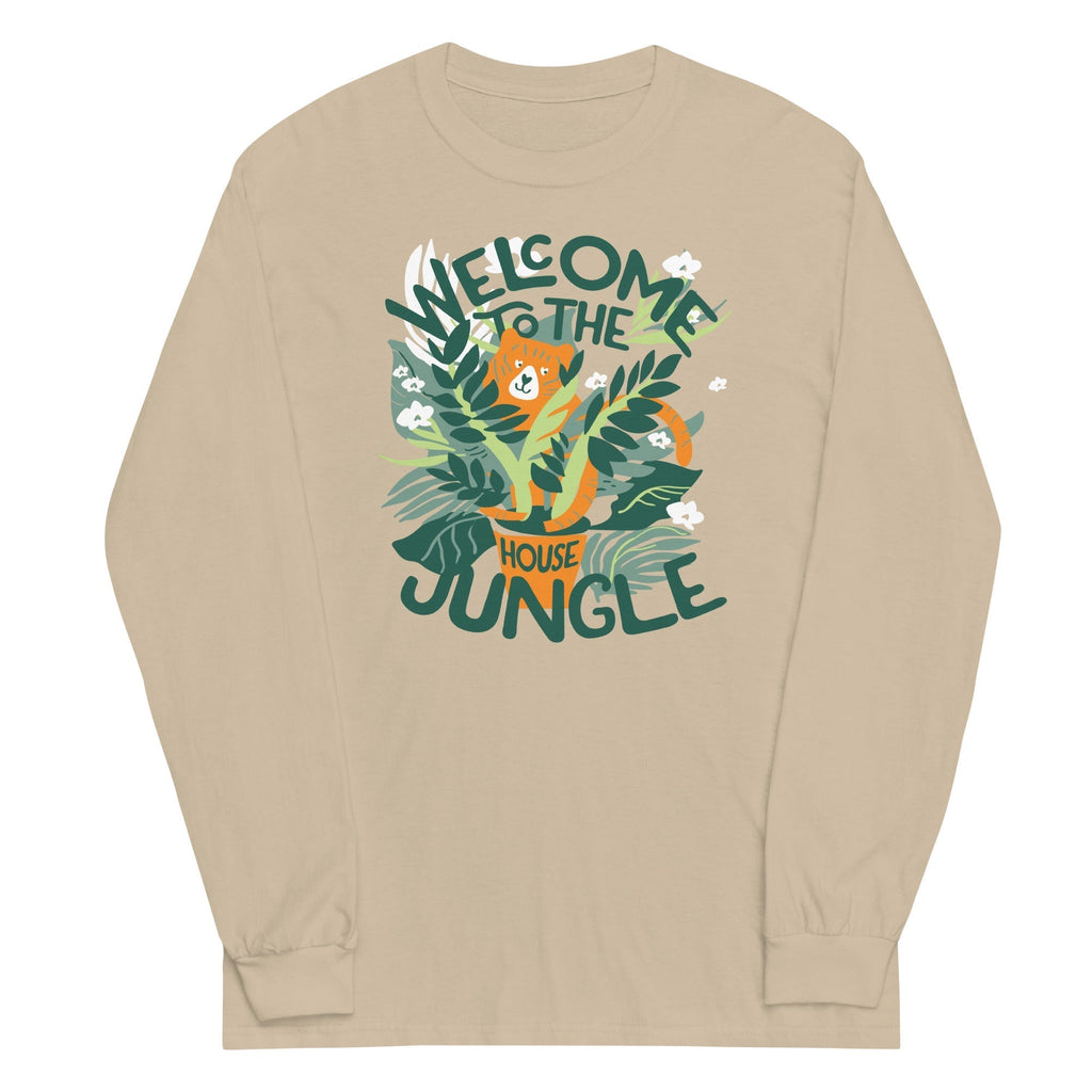 Welcome To The Jungle Unisex Long Sleeve Tee Hoodie, Sweatshirt | CoreVibeTees.com (Image 3)