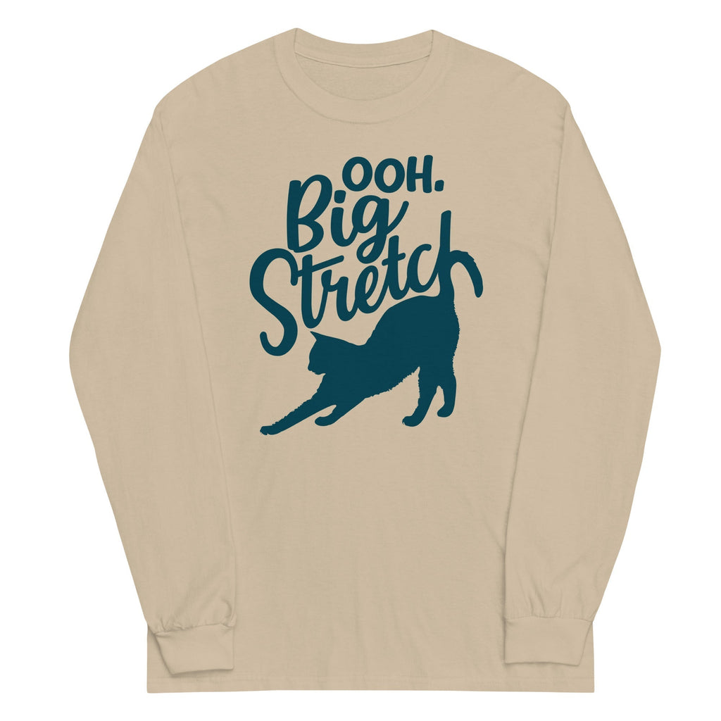 Big Stretch Unisex Long Sleeve Tee Hoodie, Sweatshirt | CoreVibeTees.com (Image 4)