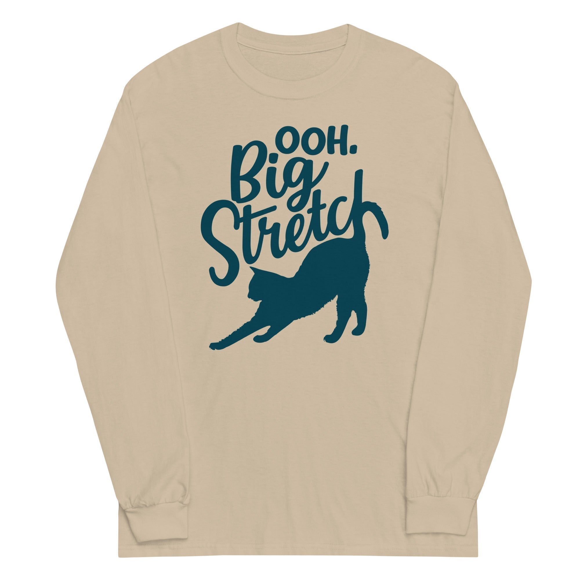 Big Stretch Unisex Long Sleeve Tee Hoodie, Sweatshirt | CoreVibeTees.com (Image 4)