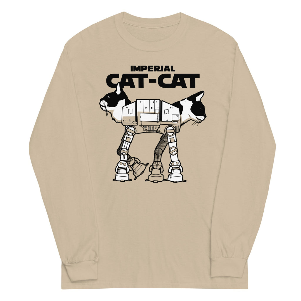 Cat-Cat Unisex Long Sleeve Tee Hoodie, Sweatshirt | CoreVibeTees.com (Image 4)