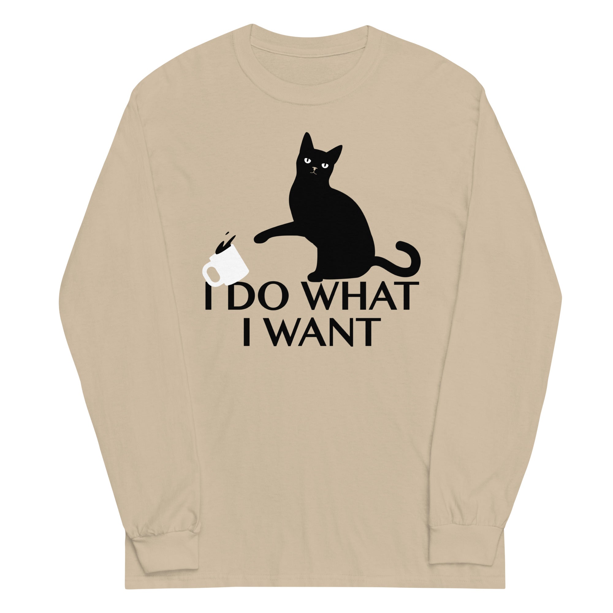 I Do What I Want Unisex Long Sleeve Tee Hoodie, Sweatshirt | CoreVibeTees.com (Image 2)