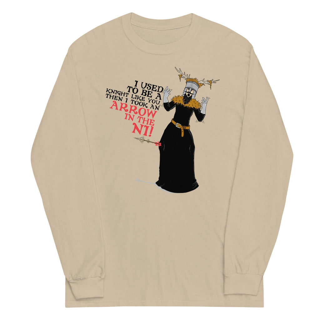 An Arrow In The Ni Unisex Long Sleeve Tee Hoodie, Sweatshirt | CoreVibeTees.com (Image 4)