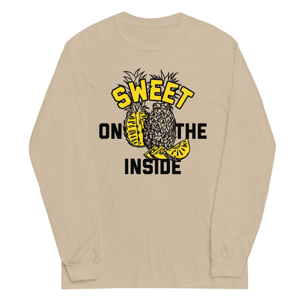 Sweet On The Inside Unisex Long Sleeve Tee Hoodie, Sweatshirt | CoreVibeTees.com (Image 4)
