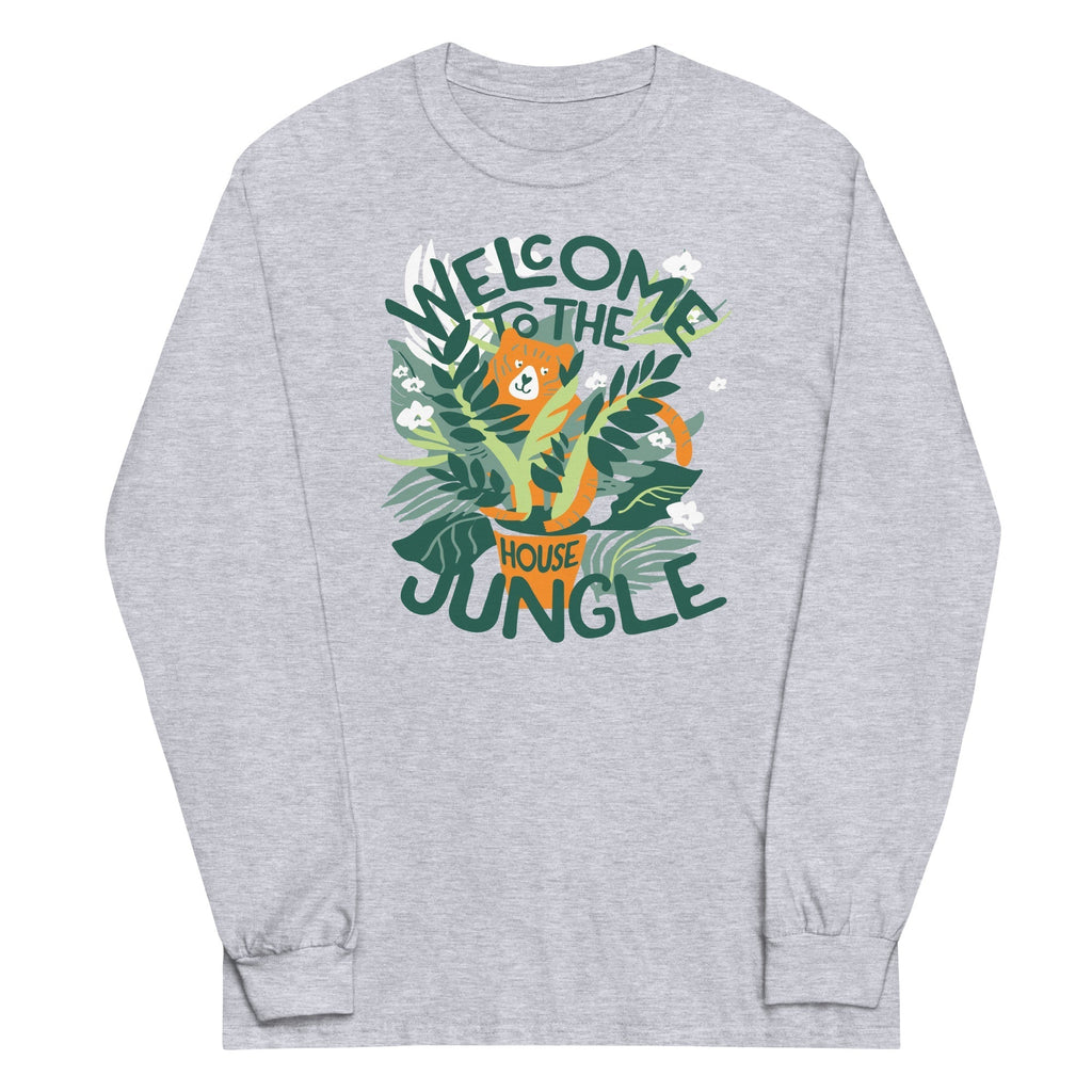 Welcome To The Jungle Unisex Long Sleeve Tee Hoodie, Sweatshirt | CoreVibeTees.com (Image 1)