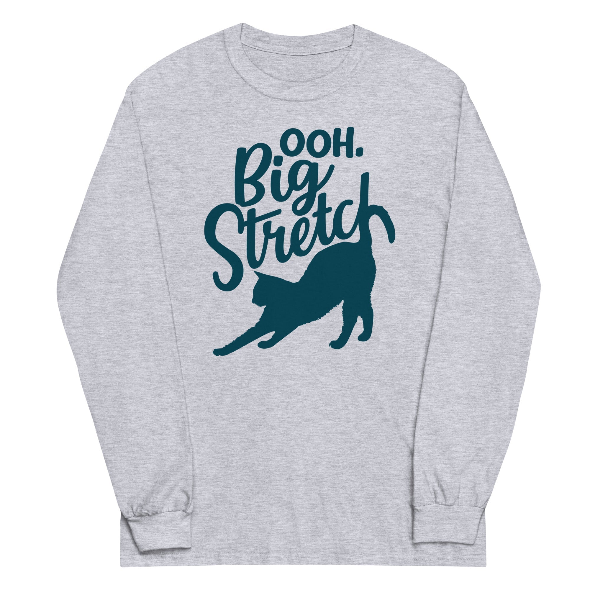 Big Stretch Unisex Long Sleeve Tee Hoodie, Sweatshirt | CoreVibeTees.com (Image 1)