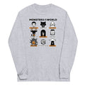 Monsters Of The World Unisex Long Sleeve Tee Hoodie, Sweatshirt | CoreVibeTees.com (Image 1)