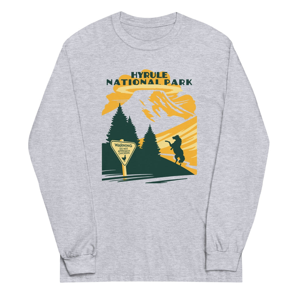 Hyrule National Park Unisex Long Sleeve Tee Hoodie, Sweatshirt | CoreVibeTees.com (Image 1)