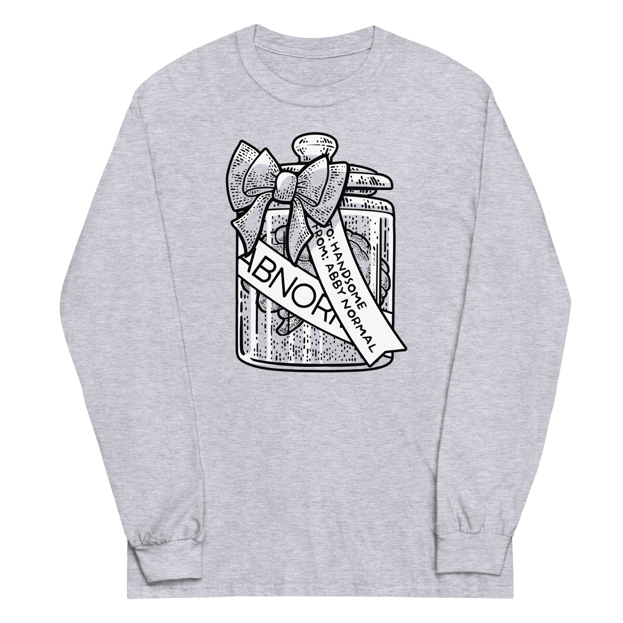From Abby Normal Unisex Long Sleeve Tee Hoodie, Sweatshirt | CoreVibeTees.com