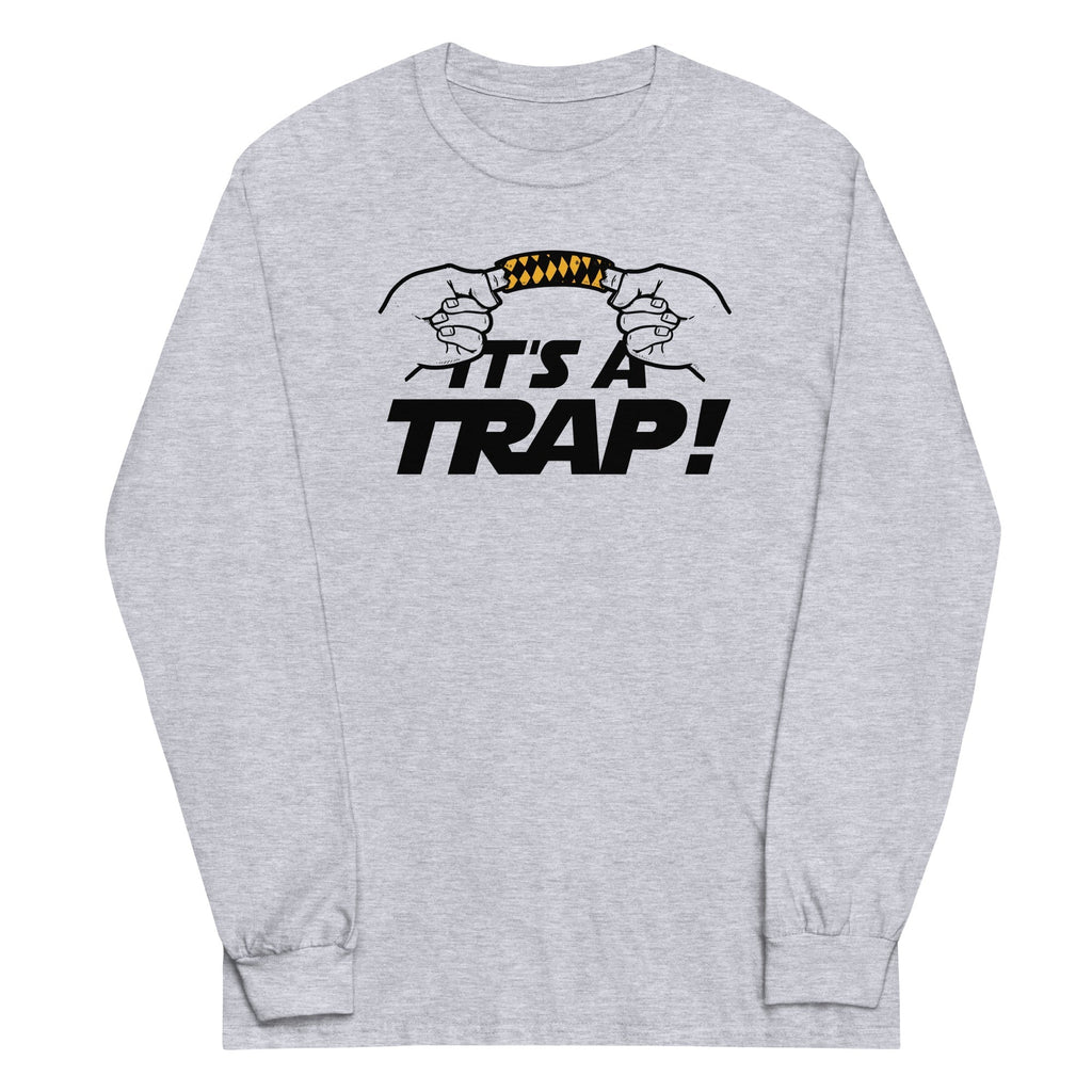 It's A Trap! Unisex Long Sleeve Tee Hoodie, Sweatshirt | CoreVibeTees.com (Image 2)