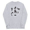 Human Horse Fish Venn Diagram Unisex Long Sleeve Tee Hoodie, Sweatshirt | CoreVibeTees.com (Image 1)
