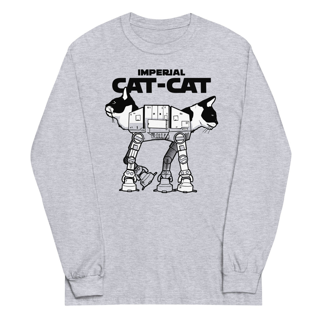 Cat-Cat Unisex Long Sleeve Tee Hoodie, Sweatshirt | CoreVibeTees.com (Image 1)