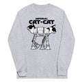 Cat-Cat Unisex Long Sleeve Tee Hoodie, Sweatshirt | CoreVibeTees.com (Image 1)