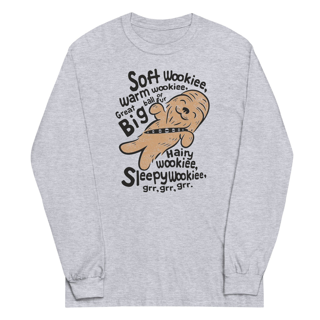 Soft Wookiee, Warm Wookiee Unisex Long Sleeve Tee Hoodie, Sweatshirt | CoreVibeTees.com (Image 1)