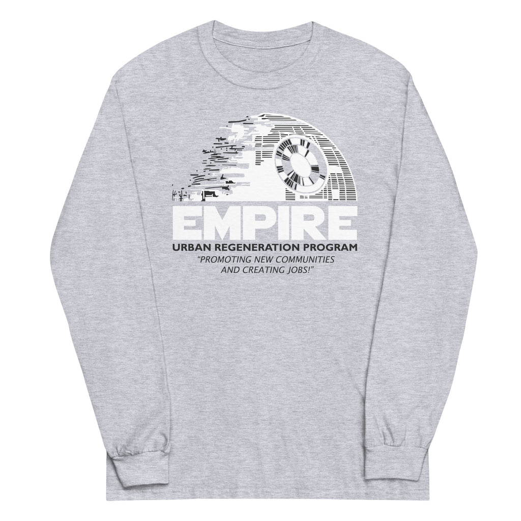 Empire Urban Regeneration Unisex Long Sleeve Tee Hoodie, Sweatshirt | CoreVibeTees.com (Image 1)
