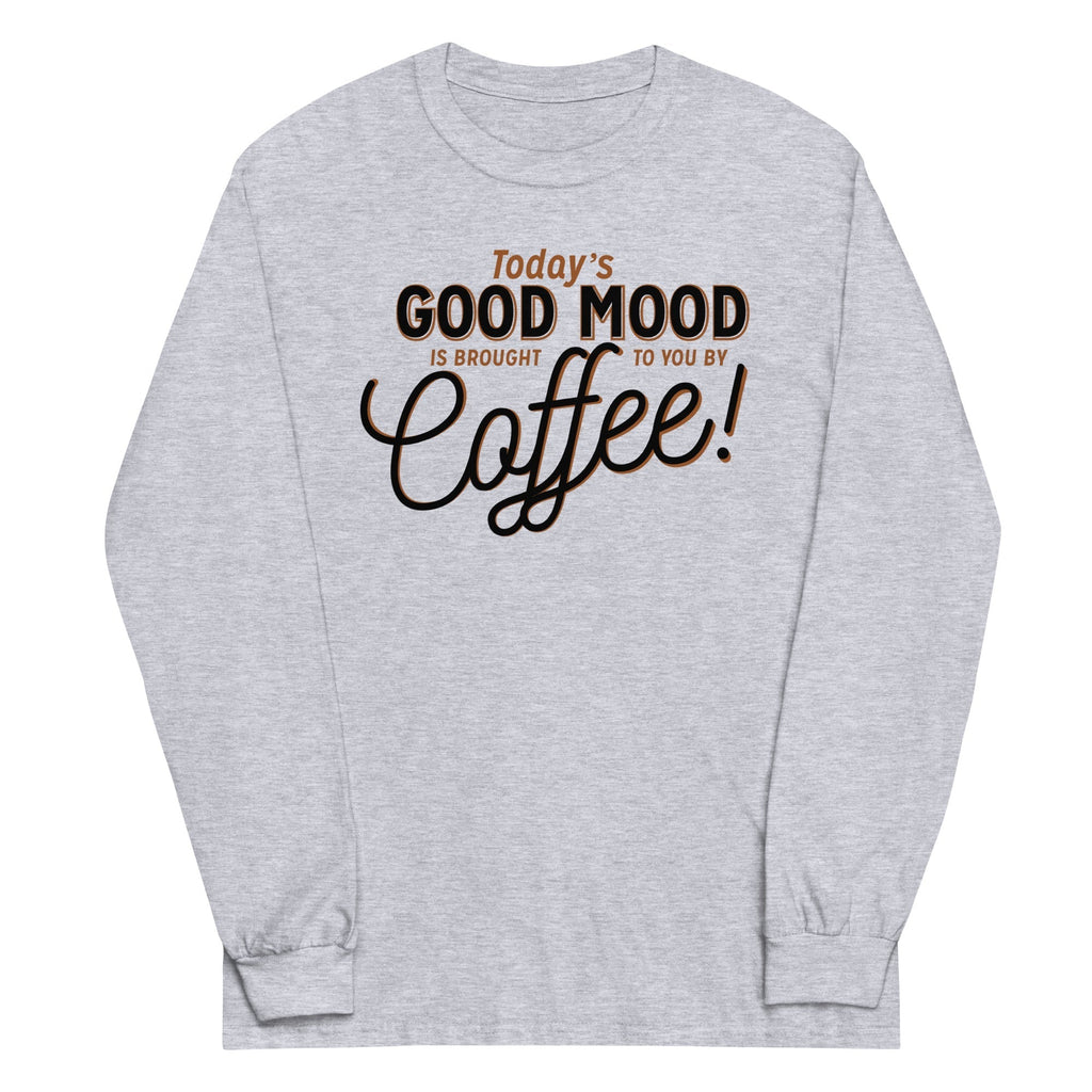 Today's Good Mood Unisex Long Sleeve Tee Hoodie, Sweatshirt | CoreVibeTees.com (Image 1)