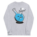 I Heart Science Unisex Long Sleeve Tee Hoodie, Sweatshirt | CoreVibeTees.com (Image 1)