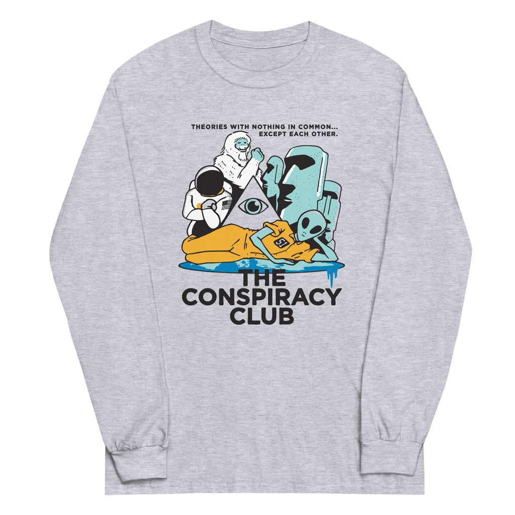 The Conspiracy Club Unisex Long Sleeve Tee Hoodie, Sweatshirt | CoreVibeTees.com (Image 1)
