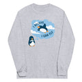 I Believe I Can Fly Unisex Long Sleeve Tee Hoodie, Sweatshirt | CoreVibeTees.com (Image 1)