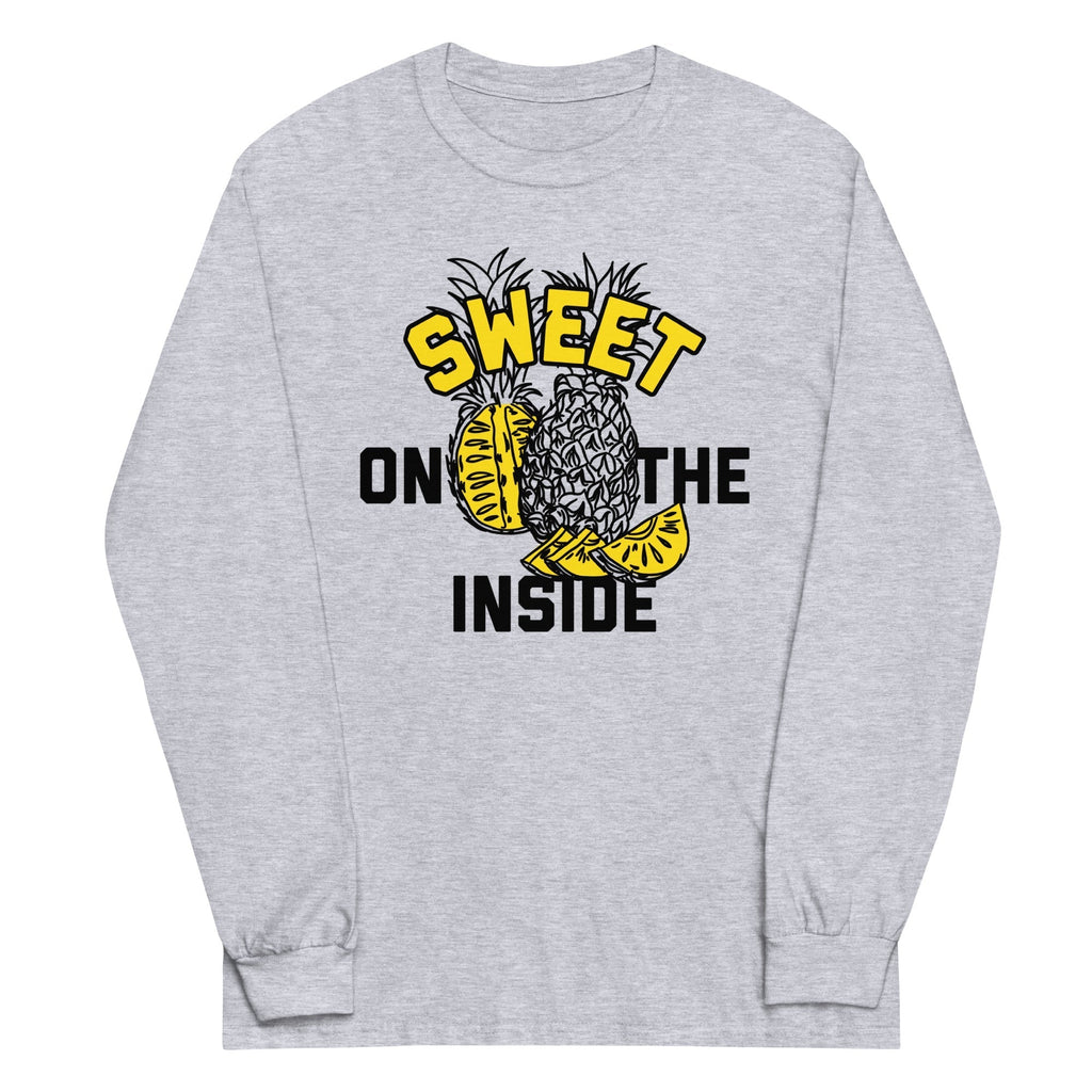 Sweet On The Inside Unisex Long Sleeve Tee Hoodie, Sweatshirt | CoreVibeTees.com (Image 1)