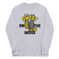 Sweet On The Inside Unisex Long Sleeve Tee Hoodie, Sweatshirt | CoreVibeTees.com (Image 1)