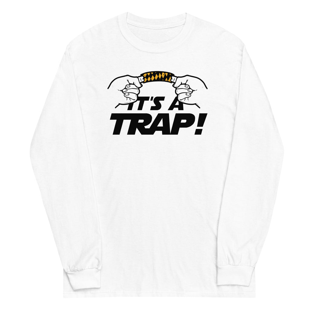 It's A Trap! Unisex Long Sleeve Tee Hoodie, Sweatshirt | CoreVibeTees.com (Image 1)