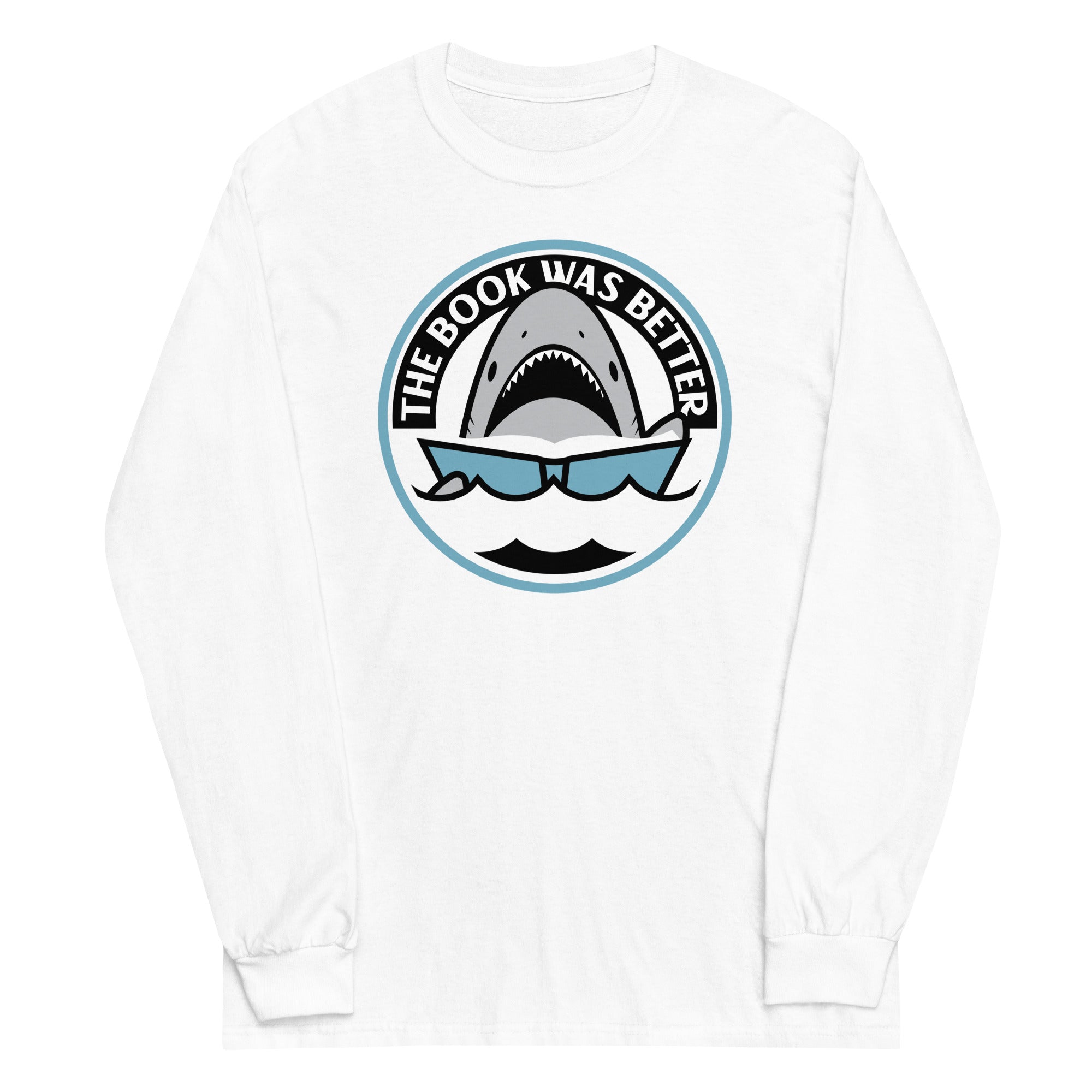 The Book Was Better Unisex Long Sleeve Tee Hoodie, Sweatshirt | CoreVibeTees.com (Image 3)
