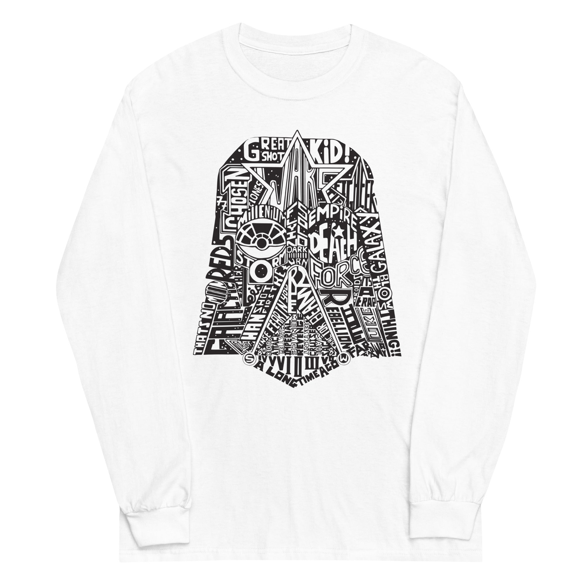 Star Words Unisex Long Sleeve Tee Hoodie, Sweatshirt | CoreVibeTees.com (Image 4)