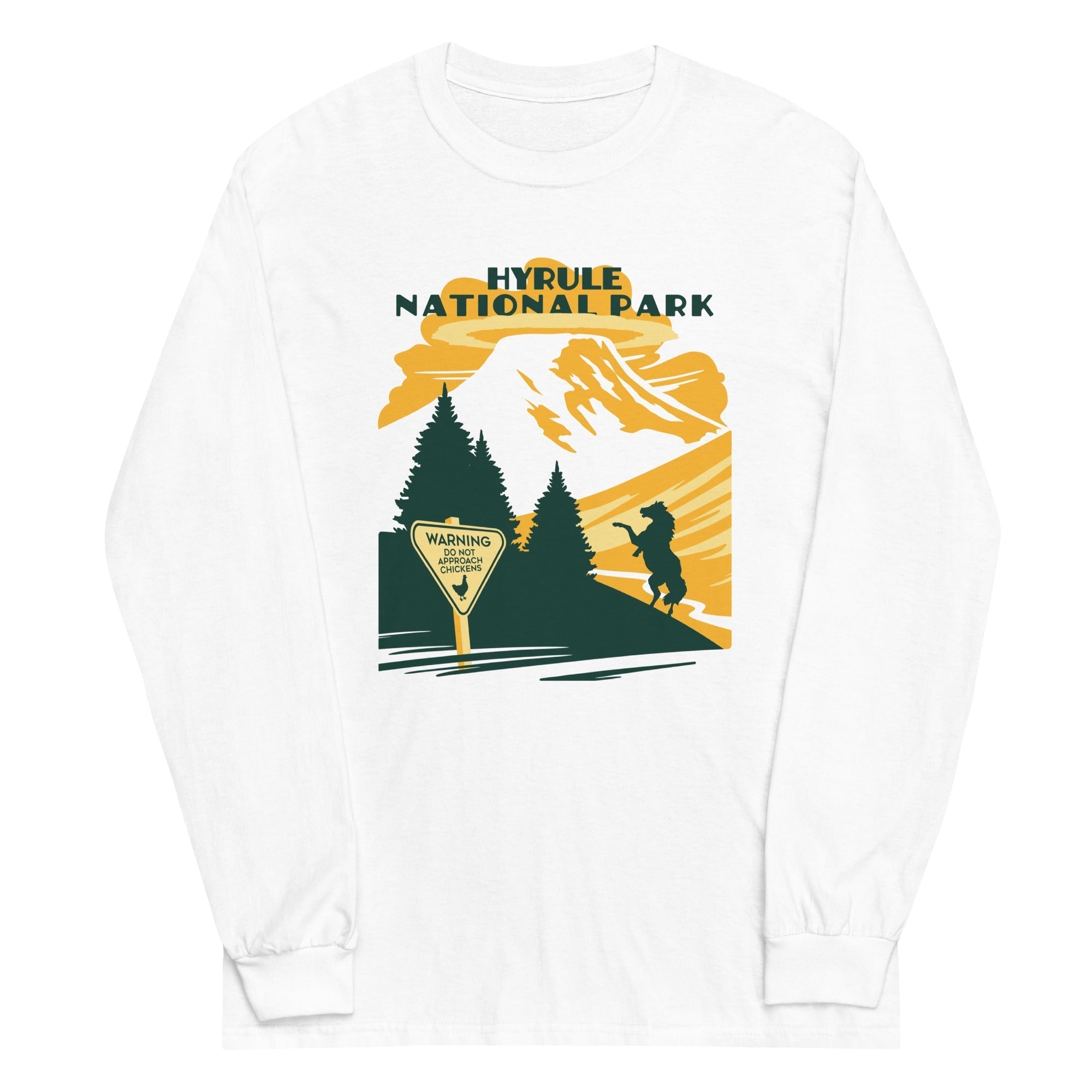 Hyrule National Park Unisex Long Sleeve Tee Hoodie, Sweatshirt | CoreVibeTees.com (Image 5)