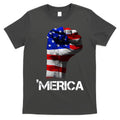 Merica Freedom Fist T-Shirt Hoodie, Sweatshirt | CoreVibeTees.com