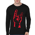 Meta Black Full Sleeve Tee Hoodie, Sweatshirt | CoreVibeTees.com