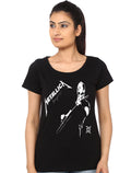 Metallica Girlâ€™s Black T-Shirt Hoodie, Sweatshirt | CoreVibeTees.com