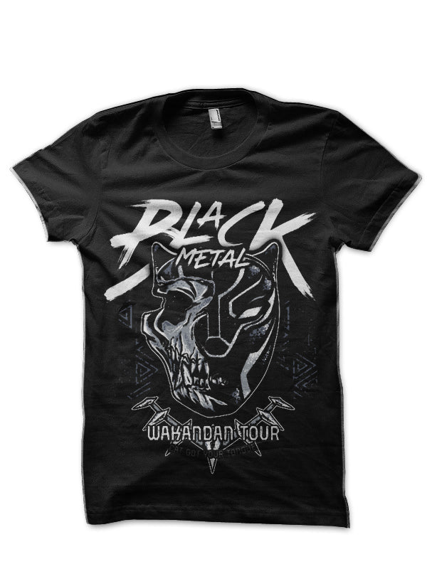 Black Metal â€“ Black Panther Black T-Shirt Hoodie, Sweatshirt | CoreVibeTees.com