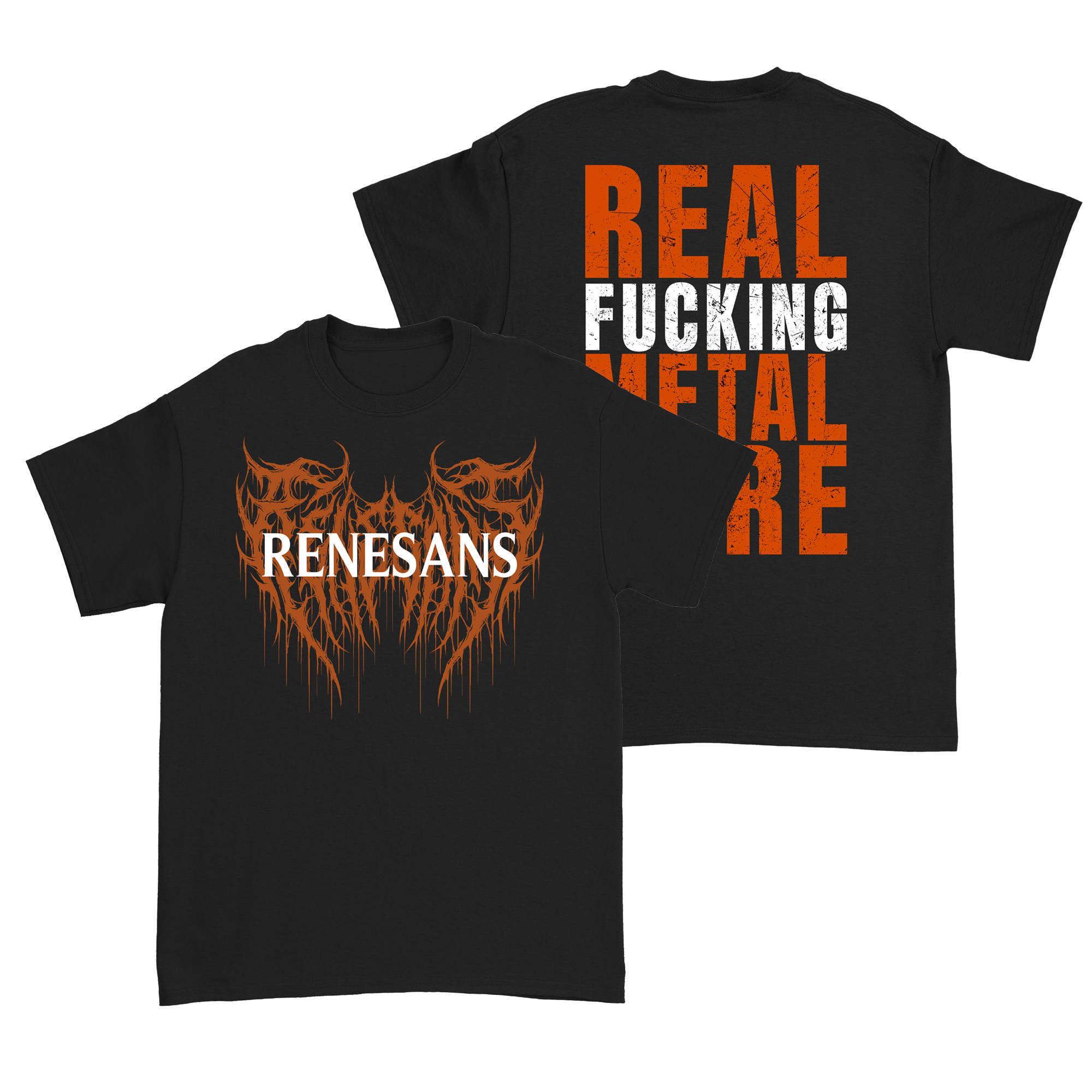 Renesans - Real Metalcore T-Shirt Hoodie, Sweatshirt | CoreVibeTees.com (Image 1)