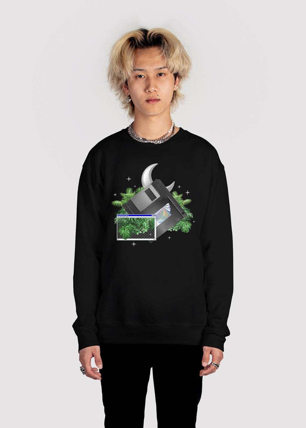 Metallic Relic Sweatshirt