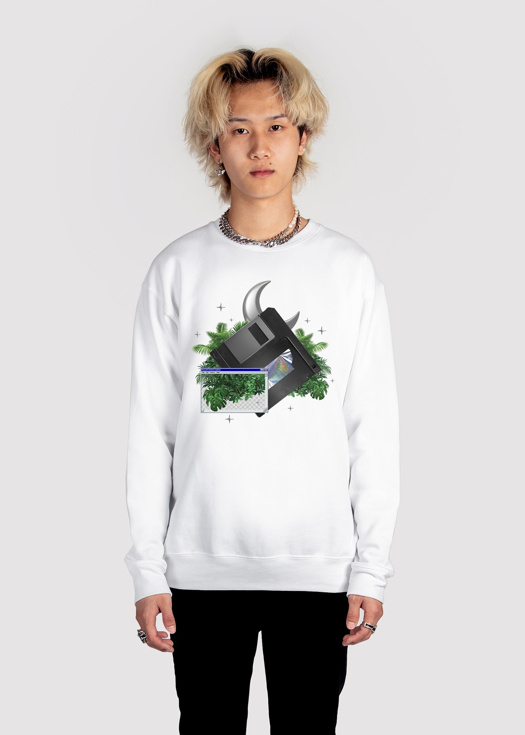 Metallic Relic Sweatshirt