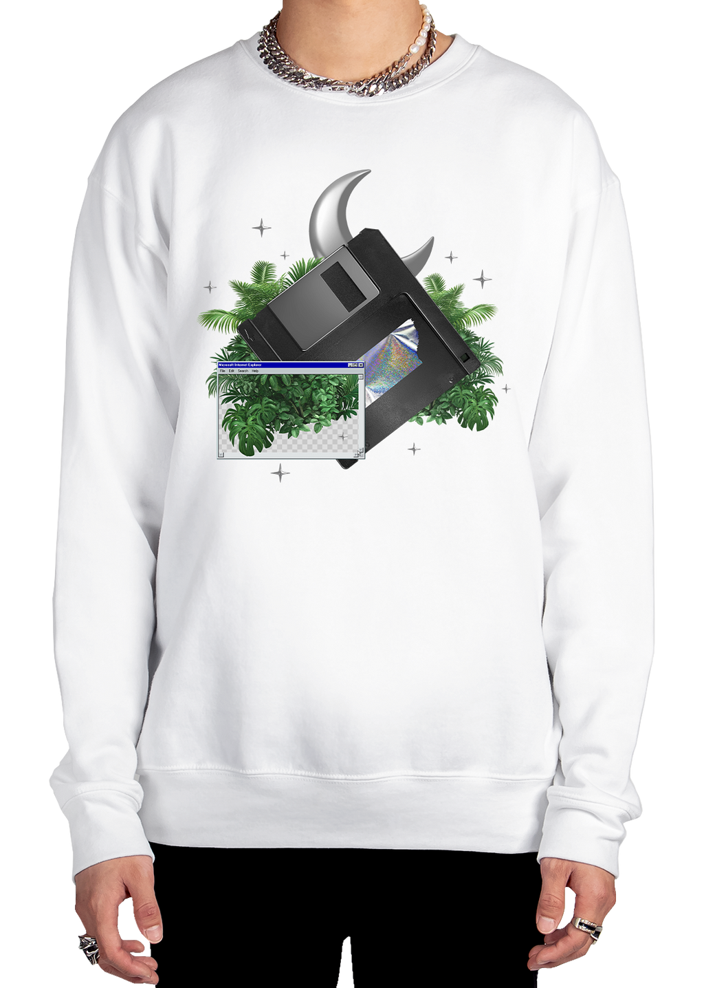 Metallic Relic Sweatshirt