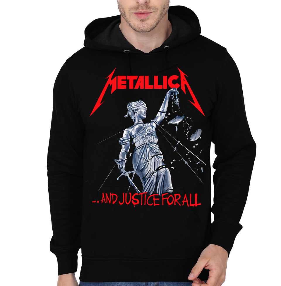 Metallica Justice For All Unisex Hooded Sweatshirt T-Shirts, Hoodie | CoreVibeTees.com