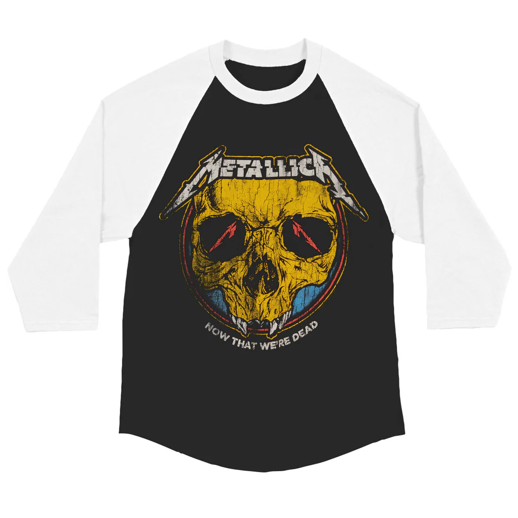 Metallica Met Dead Raglan Baseball Tee Hoodie, Sweatshirt | CoreVibeTees.com