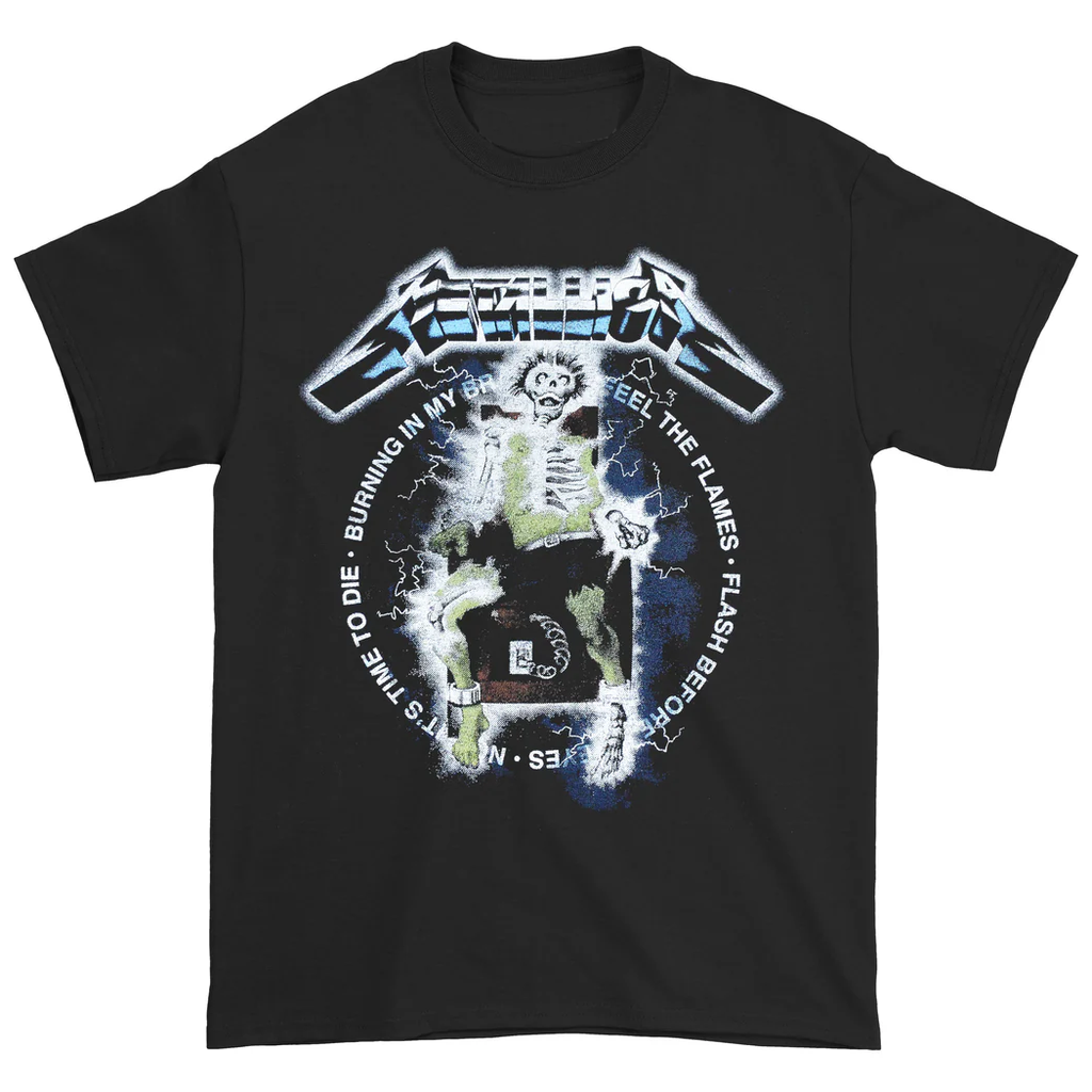Metallica Electric Chair Vintage T-Shirt Hoodie, Sweatshirt | CoreVibeTees.com